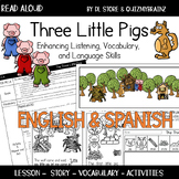3 Little Pigs Read Aloud Improve Listening Vocabulary & La