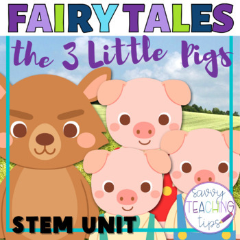 Preview of 3 Little Pigs STEM Challenges