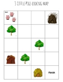 3 Little Pigs Unplugged Coding Map