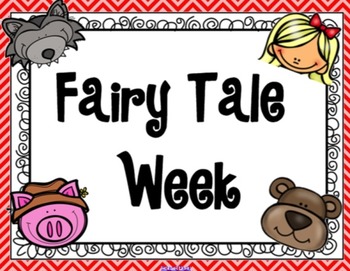 Preview of 3 Little Pigs and Goldilocks Fairy Tale Activities