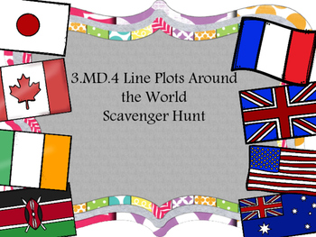 Preview of 3.MD.4 Scavenger Hunt