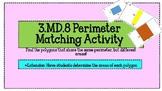 3.MD.8 Perimeter Matching Game {Differentiated Answer Sheets}