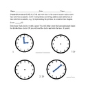 3.MD.A.1-Telling Time to the Nearest Minute & Elapsed Time