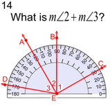 Measuring Angles for PDF, 6 Assignments - No Protractor Needed