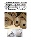 "Clay Bird House" With 3 Design Levels .... Beginner, Medi