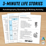 3-Minute Life Stories: Writing an Autobiography, Prompts &