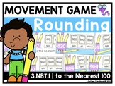 3.NBT.1 | Rounding to the Nearest 100 | PowerPoint | Movem