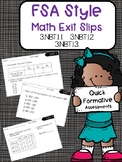 3.NBT FSA Style Math Exit Slips