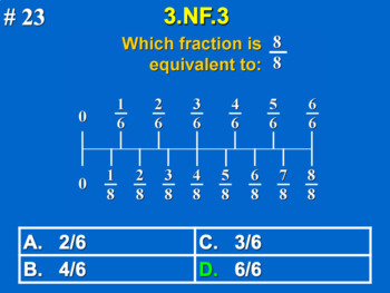 Preview of 3.NF.3 3rd Grade - Recognize & Generate Equivalent Fractions Bundle with Google