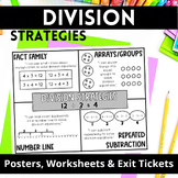 Division Strategies Worksheet & Repeated Subtraction Division
