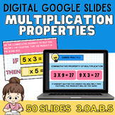 3.OA.B.5 Multiplication Properties:  Digital No-Prep Slide