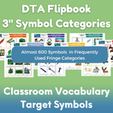 3" PCS Picture Symbol Displays for the Classroom-DTA AAC F