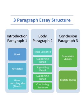 3 paragraph essay structure