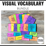 Visual Vocabulary Bundle | Phonics and Parts of Speech 3 P