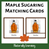 Montessori 3-Part Matching Cards - Maple Syrup Making