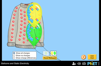 Preview of 3 PhET Labs/Activities on Static Electricity and Balloons