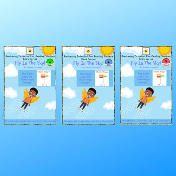 Preview of 3 Phonetically Aligned Decodable Books - Fly In The Sky!