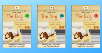 Preview of 3 Phonetically Aligned Decodable Books - The Dog
