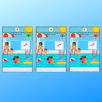 Preview of 3 Phonetically Aligned Decodable Books - The Pool