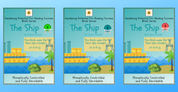 Preview of 3 Phonetically Aligned Decodable Books - The Ship