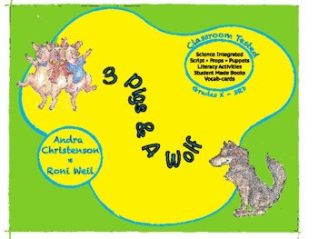 Preview of 3 Pigs & A Wolf -- A Classroom Journey