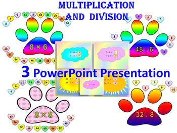 Preview of Multiplication and division 3 PowerPoint Presentation distance learning