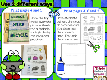 Kindergarten's 3 Rs: Respect, Resources and Rants: Recycling Old