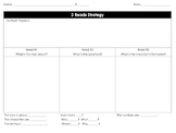 3 Reads Strategy Organizer