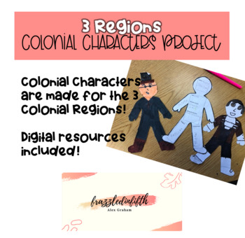 Preview of 3 Regions Colonial Characters