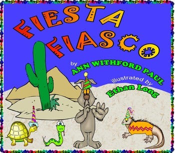 Preview of 3 SPANISH-ENGLISH BOOKS!  FIESTA FIASCO!  OH, NO, GOTTA GO!  BABY GOES SHOPPING!