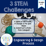 3 STEM Challenges- Engineering & Design Activity