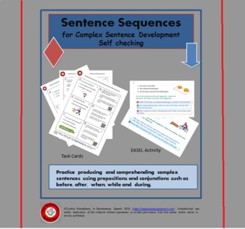 Preview of Sentence Sequences for Complex Sentence Development