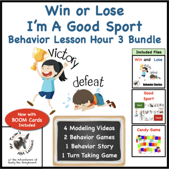 Preview of Always Be a Good Sport Behavior Lesson: 3 Hour Bundle