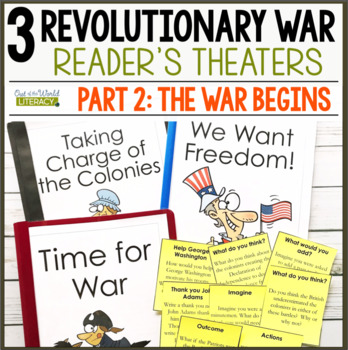 Preview of 3 Social Studies Reader's Theaters - Revolutionary War