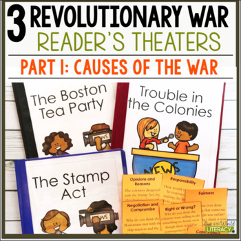 Preview of 3 Social Studies Reader's Theaters - The American Revolution