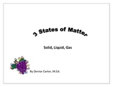 3 States of Matter