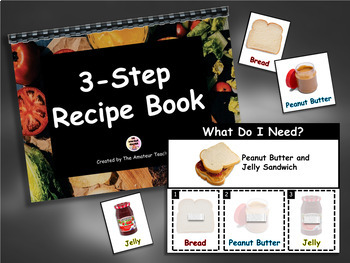 Preview of 3-Step Recipe Book