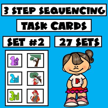 Preview of 3 Step Sequencing Picture Cards Mega Packet