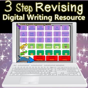 Preview of 3 Step Revising: A Digital Writing Resource