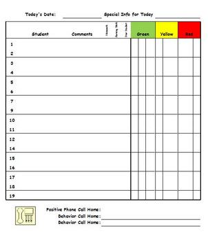 3 Strikes Behavior Tally Chart by Tierney Montooth | TpT