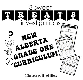 Preview of 3 Sweet Treat Experiments (NEW ALBERTA CURRICULUM)