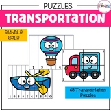 Transportation Puzzle Bundle Sale | 68 Puzzles in Total | 