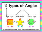 3 Types of Angles: Right, Acute, and Obtuse