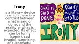 3 Types of Irony Definitions Slide Presentation