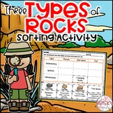3 Types of Rocks Sort