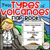 3 Types of Volcanoes Flap-Book