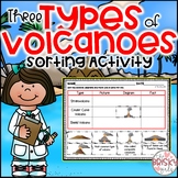 3 Types of Volcanoes Sort