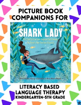 Preview of Shark Lady Book Companion K-5