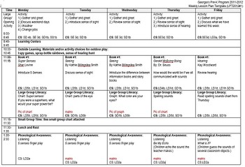 Preview of 3 Weeks of Lessons (Editable)