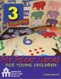 3 Yr Old File Folder Games